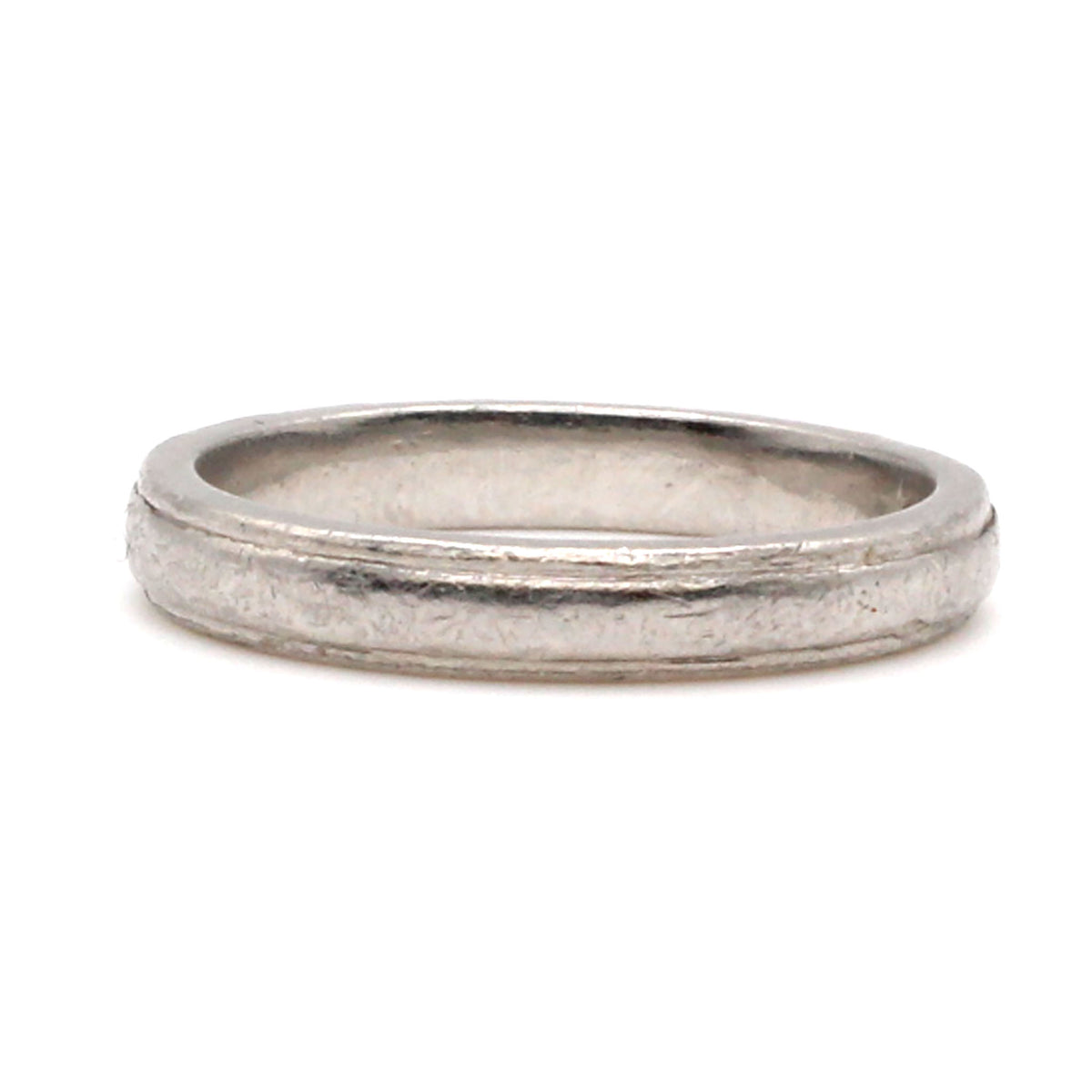 Platinum Wedding Band 2.90mm Size 5.75