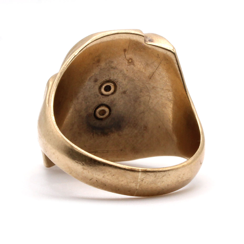 10k Yellow Gold Vintage 1970 Class Ring Size 9