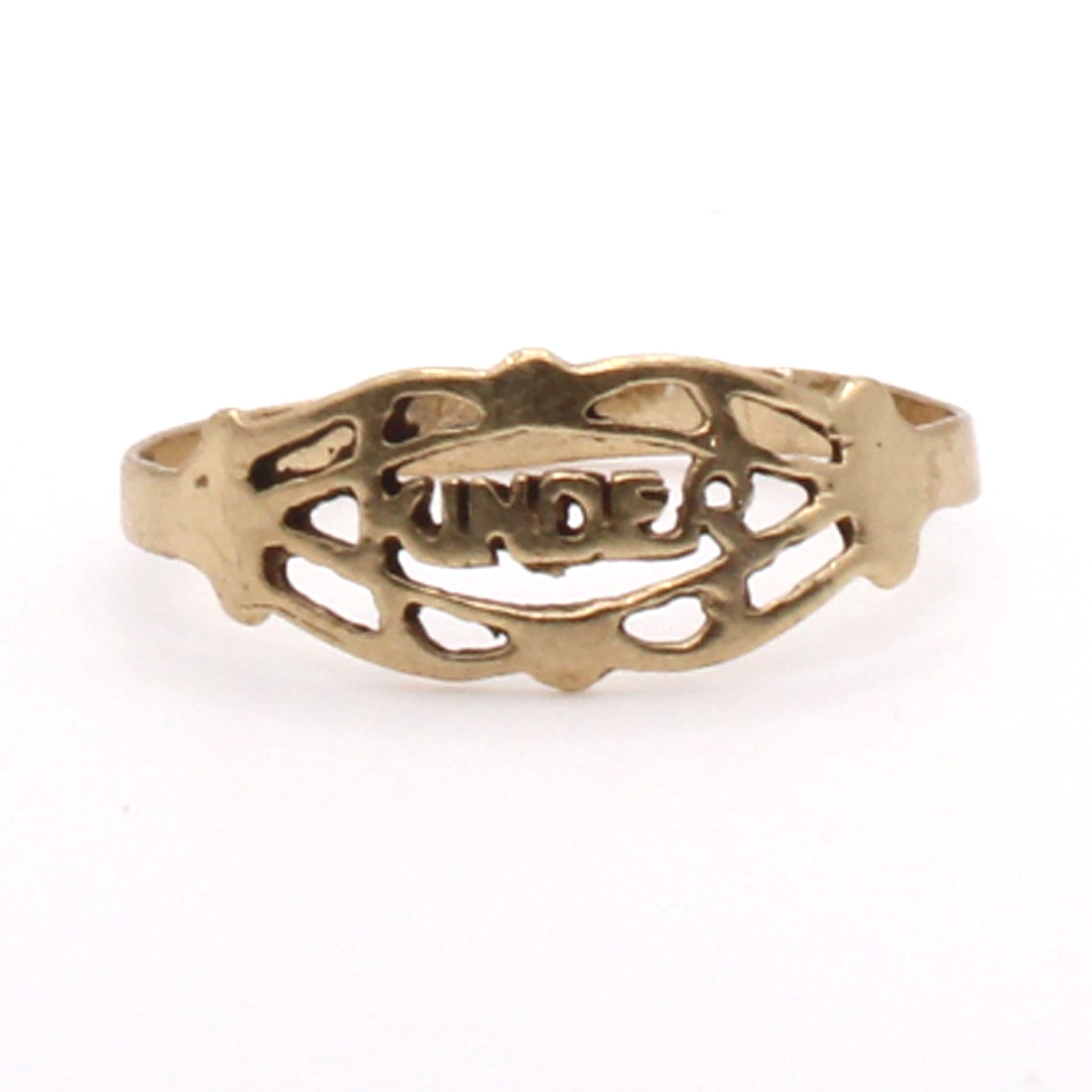 10k Yellow Gold Band Size 5