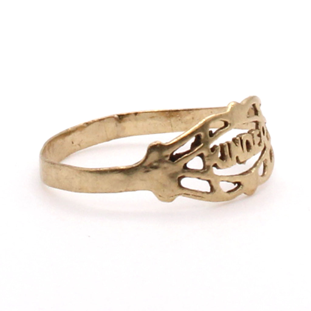 10k Yellow Gold Band Size 5