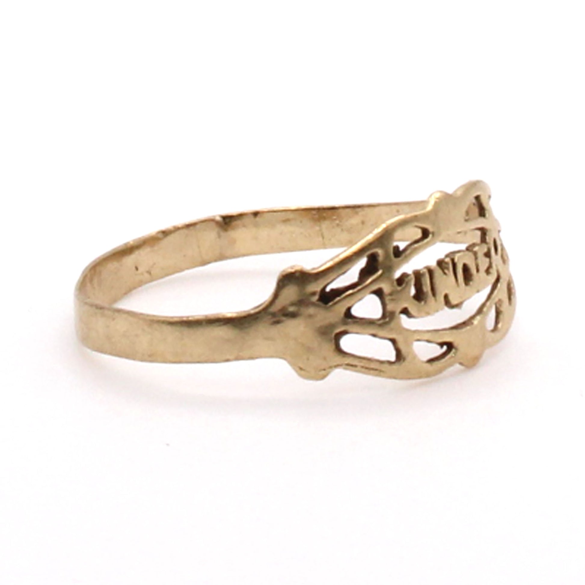 10k Yellow Gold Band Size 5