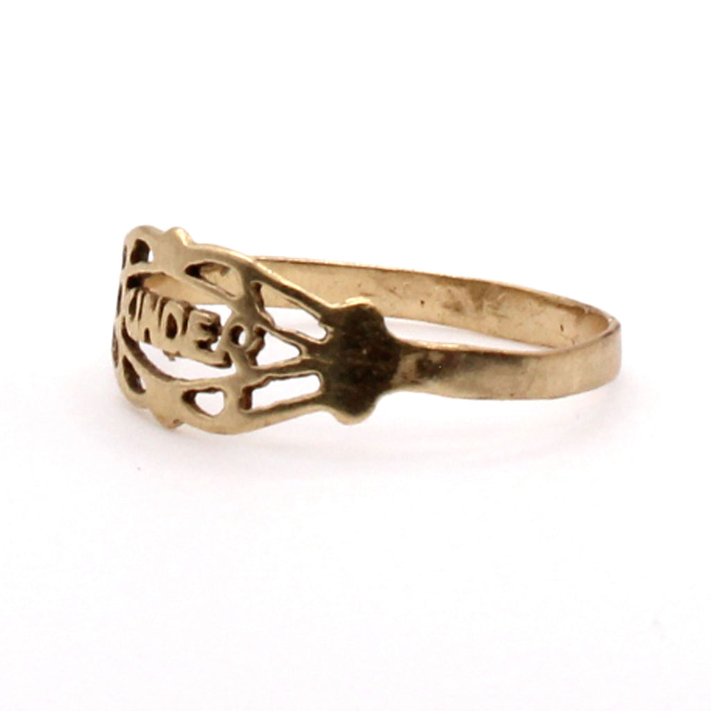 10k Yellow Gold Band Size 5