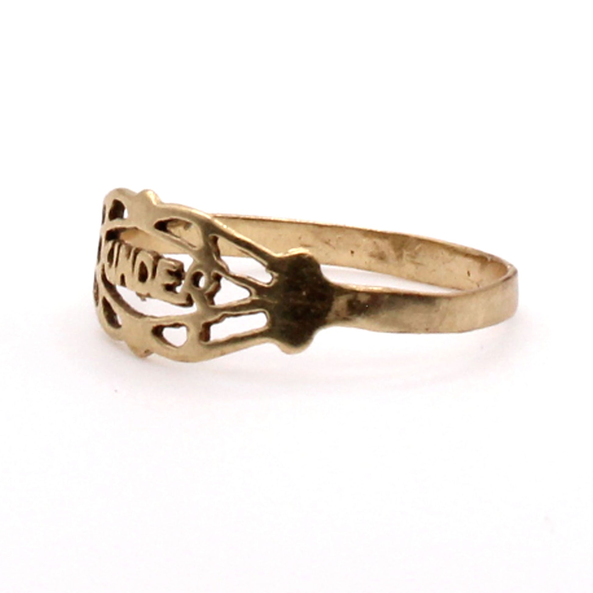 10k Yellow Gold Band Size 5