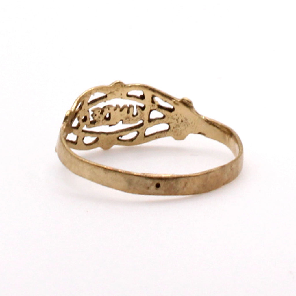 10k Yellow Gold Band Size 5