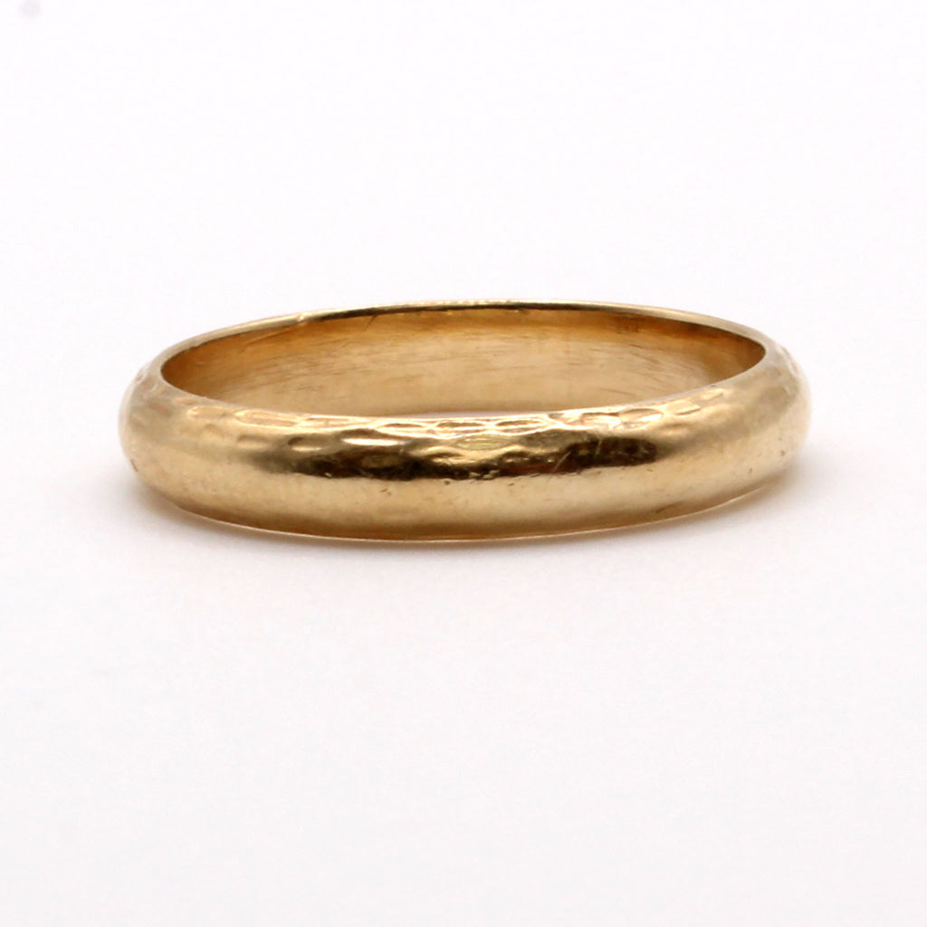 14k Yellow Gold Band Size 9