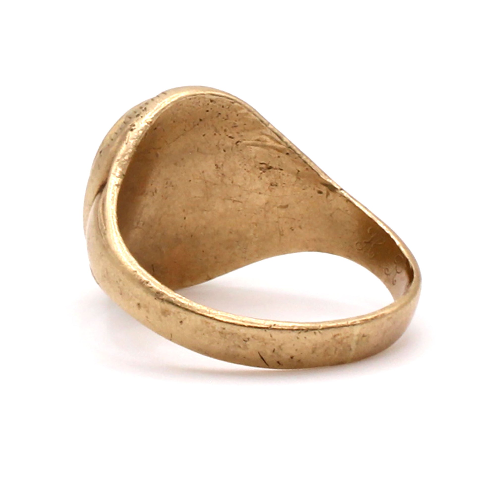 10k Yellow Gold 1950 Class Ring Size 10.25