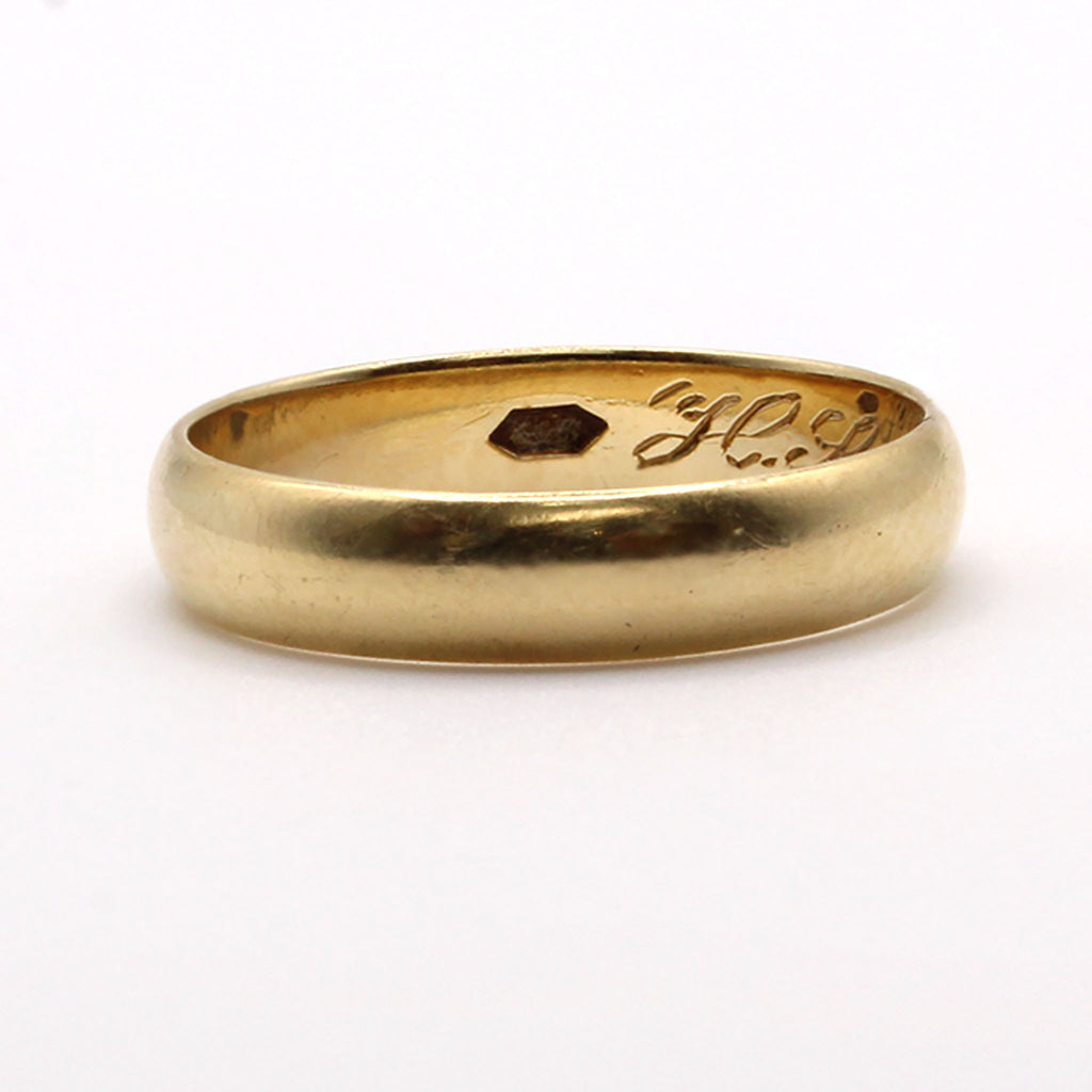 14k Yellow Gold Band Size 10.5