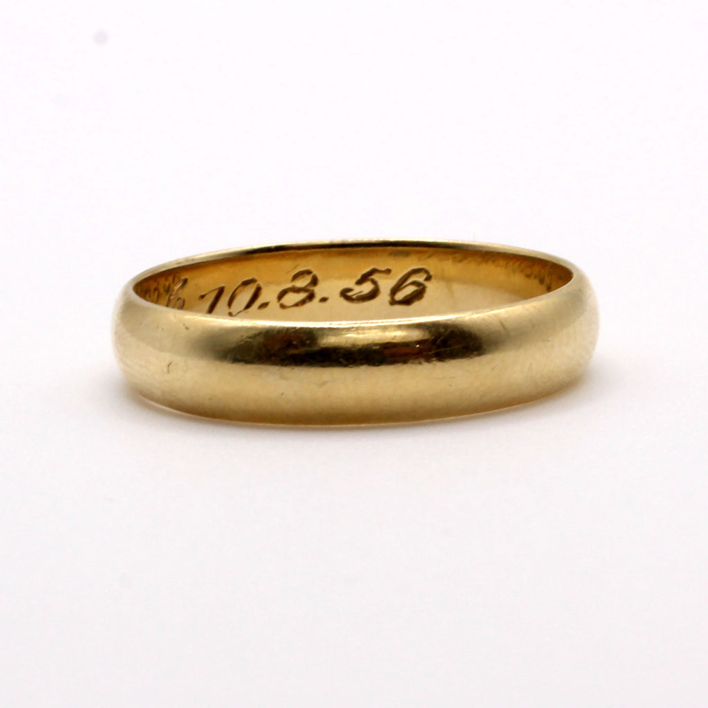 14k Yellow Gold Band Size 10.5