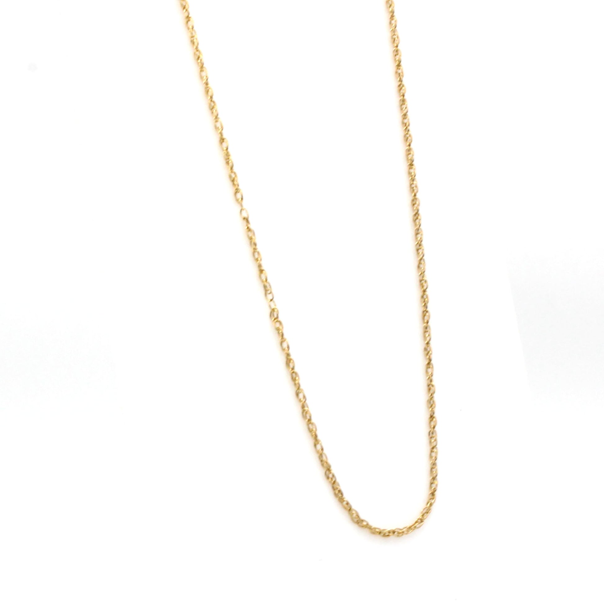 10k Yellow Gold Chain Necklace 18 Inches